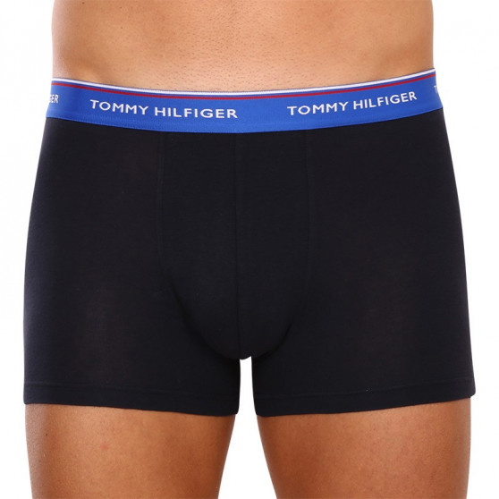 3PACK boxeri bărbați Tommy Hilfiger albastru închis (UM0UM01642 0SN)