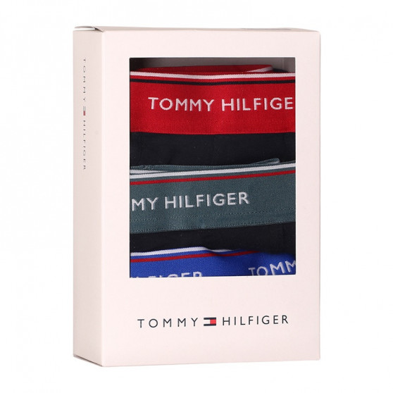 3PACK boxeri bărbați Tommy Hilfiger albastru închis (UM0UM01642 0SN)