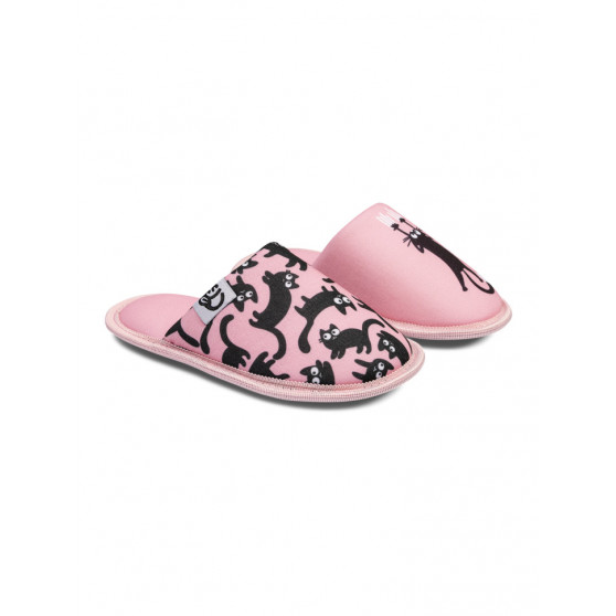 Papuci de casă veseli pentru copii Dedoles Pisicuțe roz (D-K-F-KS-C-T-079)