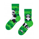 Șosete copii vesele Dedoles Panda în dungi (D-K-SC-RS-C-C-249)
