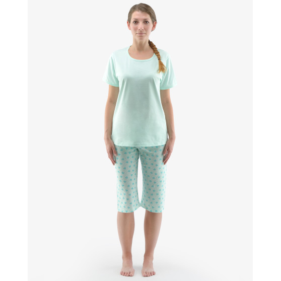 Pijamale pentru femei Gina verde (19140-LYMMMZ)