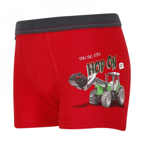 Boxeri pentru copii Cornette Kids roșii (701/88)