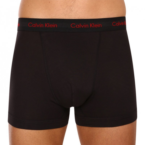 3PACK boxeri bărbați Calvin Klein negri (NB3056A-6G6)