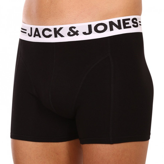 3PACK boxeri bărbați Jack and Jones negri (12081832)