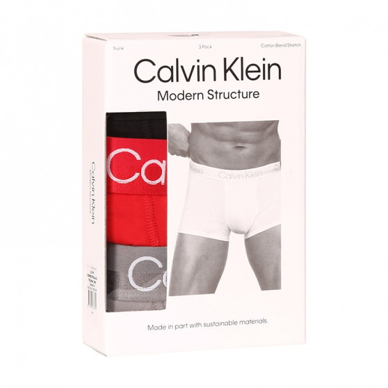 3PACK boxeri bărbați Calvin Klein multicolori (NB2970A-6IO)