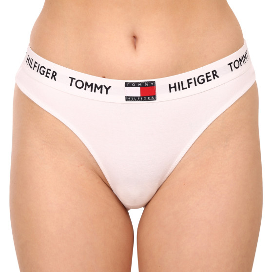 Tanga damă Tommy Hilfiger alb (UW0UW02198 YCD)