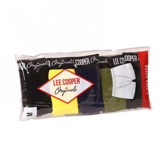 5PACK boxeri bărbați Lee Cooper multicolori (LCUBOX5P6-1951582)