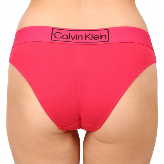 Chiloți de damă Calvin Klein supradimensionat pink (QF6824E-XI9)
