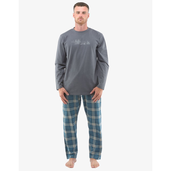 Pijama bărbați Gino multicoloră (79133-DxGDZM)