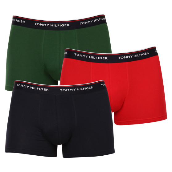 3PACK boxeri bărbați Tommy Hilfiger multicolori (1U87903842 0SM)