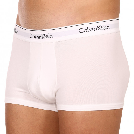 3PACK boxeri bărbați Calvin Klein albi (NB2380A-100)