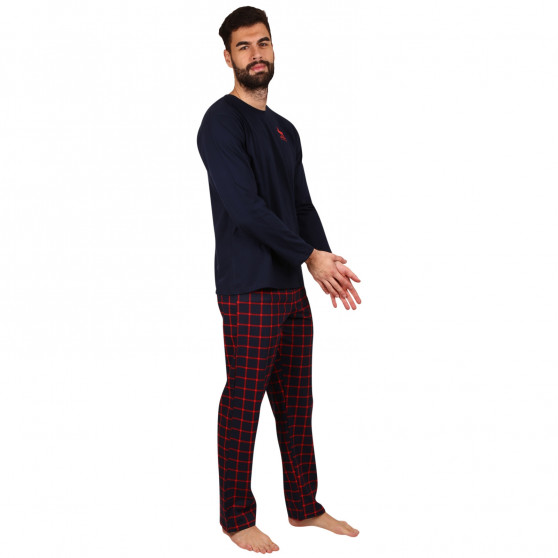 Pijamale pentru bărbați Cornette Winter multicolor (124/209)