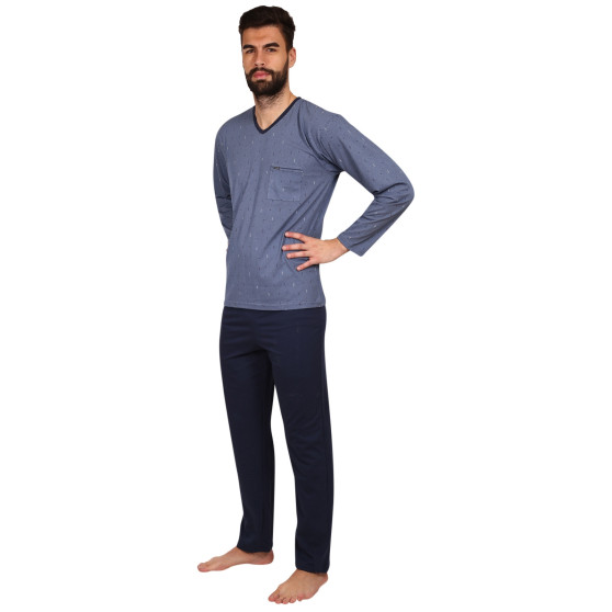Pijamale pentru bărbați Cornette Oliver albastru (310/215)