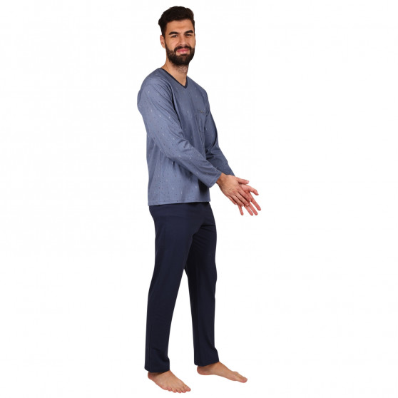 Pijamale pentru bărbați Cornette Oliver albastru (310/215)