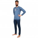 Pijamale pentru bărbați Cornette Active albastru (322/205)