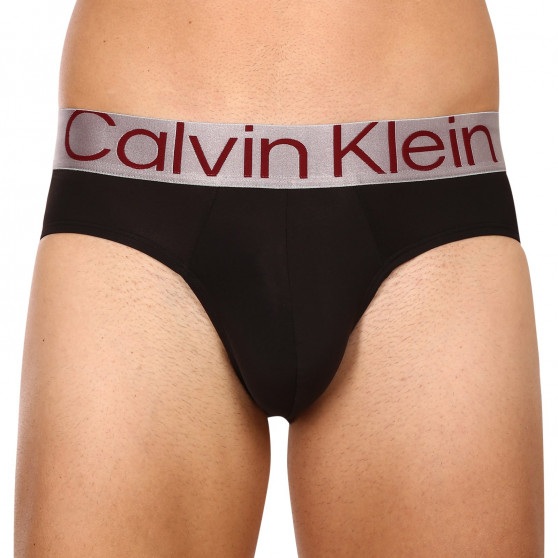 3PACK slipuri bărbați Calvin Klein negre (NB3073A-6IE)