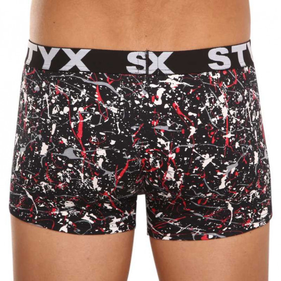 5PACK Boxeri bărbați Styx art elastic sport mărimi mari (R579023)