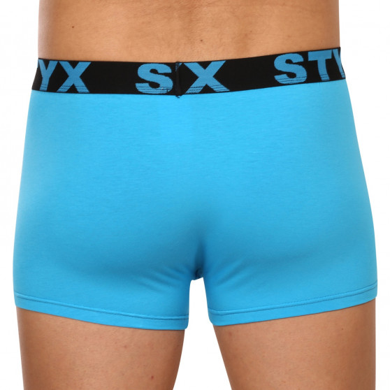 Boxeri bărbați Styx elastic sport albastru deschis (G1169)