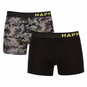 2PACK boxeri bărbați Happy Shorts multicolori (HSJ 792)