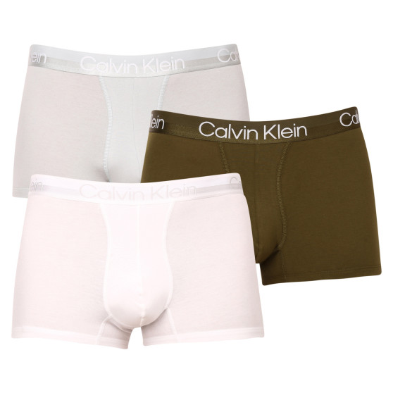 3PACK boxeri bărbați Calvin Klein multicolori (NB2970A-6J9)