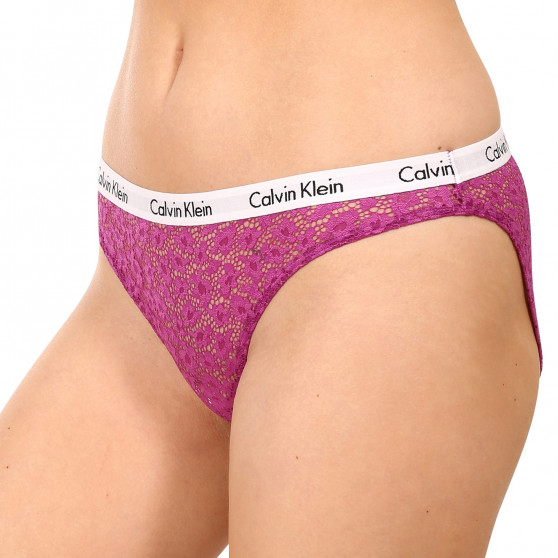 3PACK chiloți damă Calvin Klein multicolori (QD3926E-6VY)