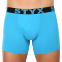 Boxeri bărbați Styx long elastic sport albastru deschis (U1169)
