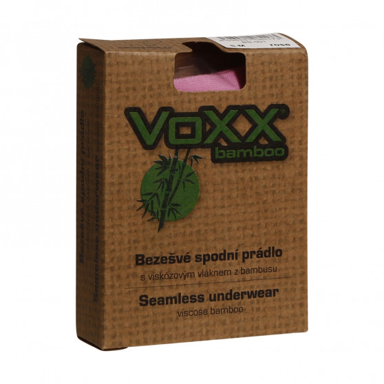 Chiloți din bambus pentru damă VoXX fără cusături roz (BS001)