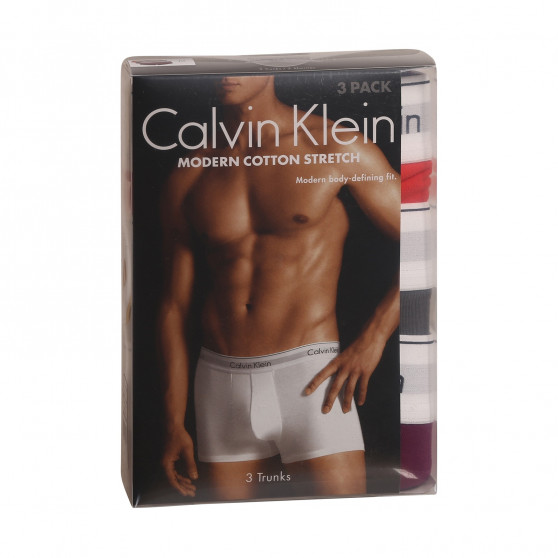 3PACK boxeri bărbați Calvin Klein multicolori (NB2380A-6ME)