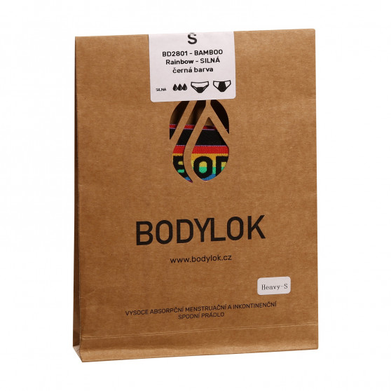 Chiloți damă Bodylok menstruali negri (BD2801)