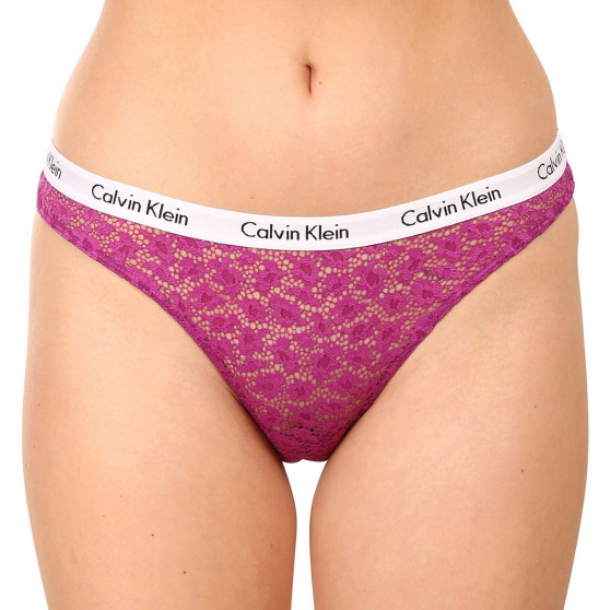 3PACK chiloți damă Calvin Klein multicolori supradimensional (QD3975E-6Q2)