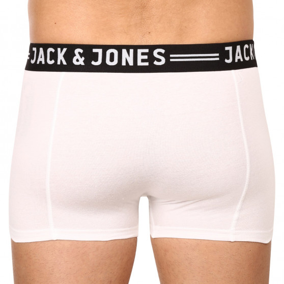 3PACK boxeri bărbați Jack and Jones albi (12081832)