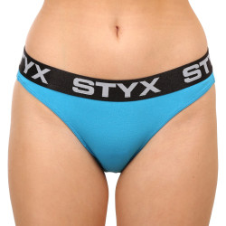 Chiloți damă Styx elastic sport albaștri (IK1169)