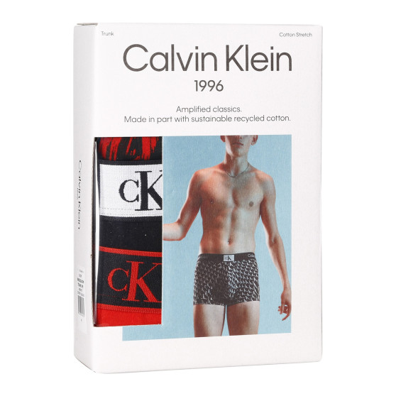 3PACK boxeri bărbați Calvin Klein multicolori (NB3528A-DRM)
