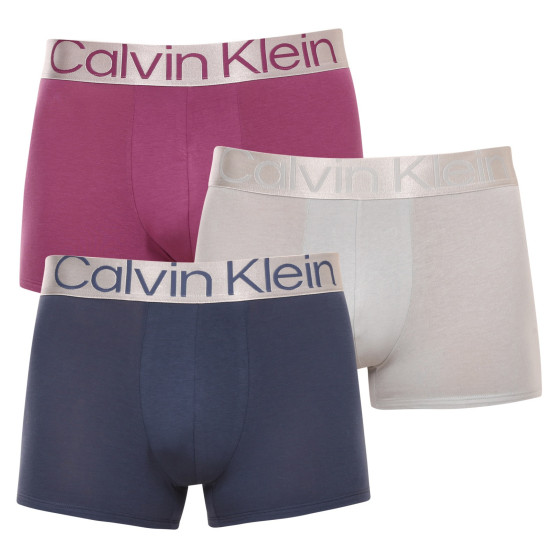 3PACK boxeri bărbați Calvin Klein multicolori (NB3130A-C7Y)