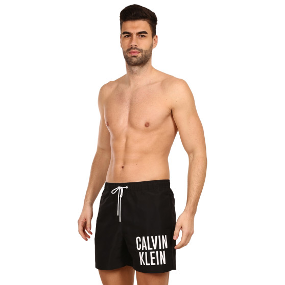 Costum de baie pentru bărbați Calvin Klein negru (KM0KM00739 BEH)