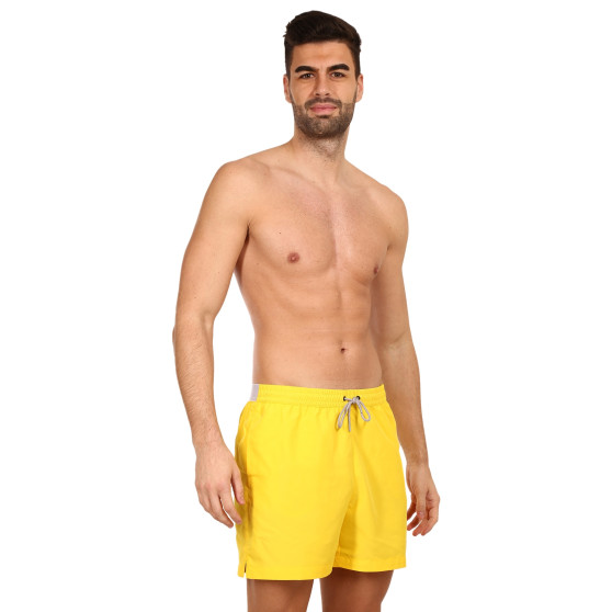 Costum de baie pentru bărbați Calvin Klein galben (KM0KM00787 ZGR)