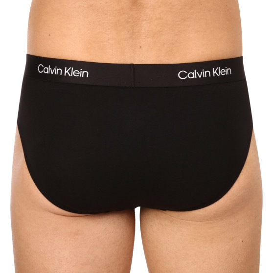 3PACK slipuri bărbați Calvin Klein negre (NB3527A-UB1)