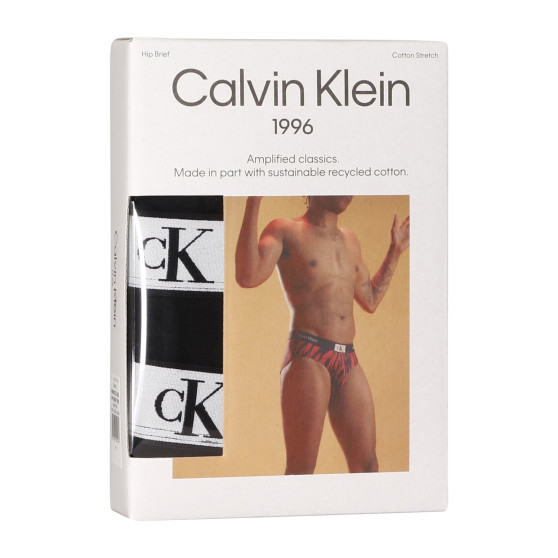 3PACK slipuri bărbați Calvin Klein negre (NB3527A-UB1)