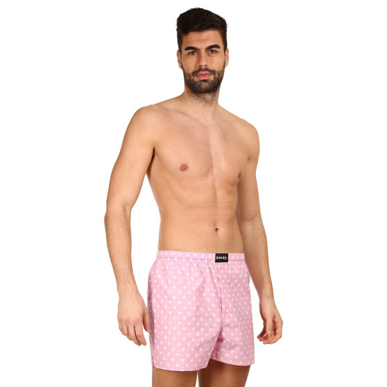 Boxeri lungi bărbați Emes roz (042)