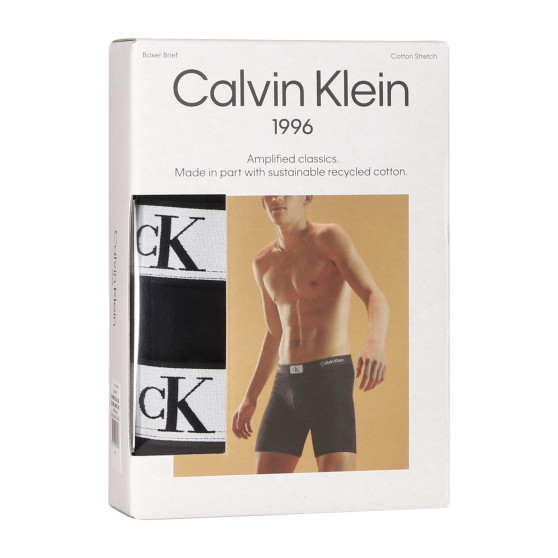 3PACK boxeri bărbați Calvin Klein negri (NB3529A-UB1)
