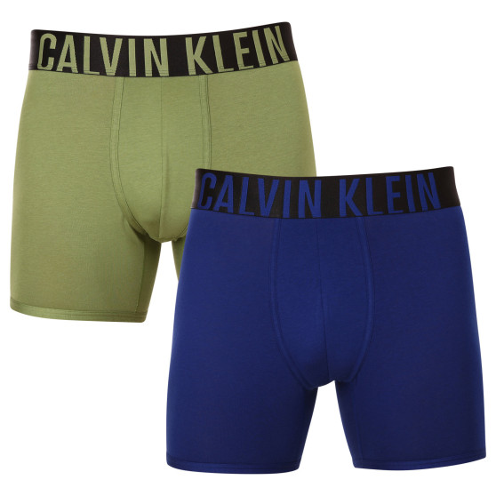 2PACK boxeri bărbați Calvin Klein multicolori (NB2603A-C2G)