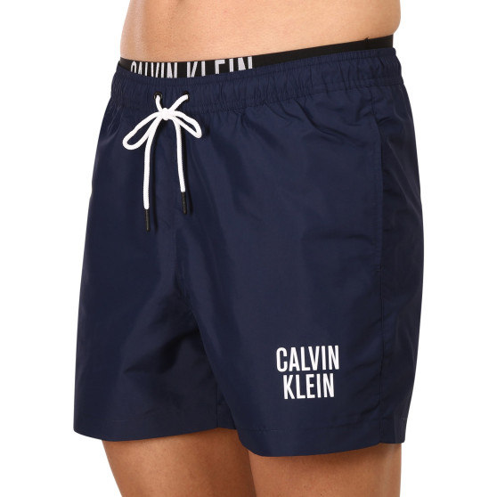 Costum de baie pentru bărbați Calvin Klein albastru închis (KM0KM00798 DCA)