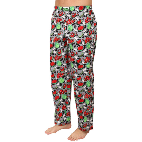 Pantaloni bărbați pentru dormitStyx pepeni (DKP1459)