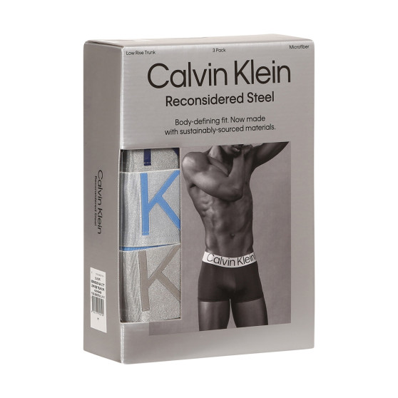 3PACK boxeri bărbați Calvin Klein multicolori (NB3074A-C7T)