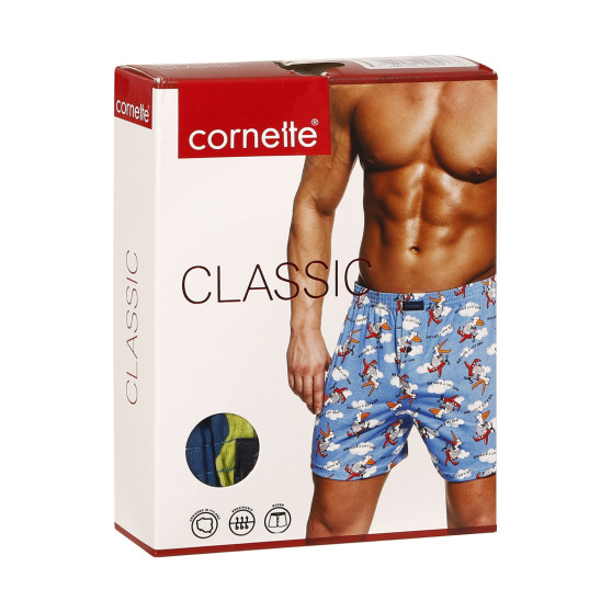 Boxeri largi bărbați Cornette Classic multicolori (001/133)