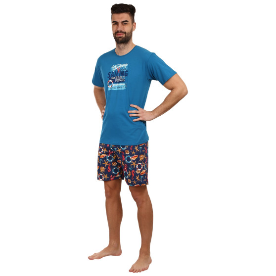 Pijama bărbați Cornette multicoloră (326/141)