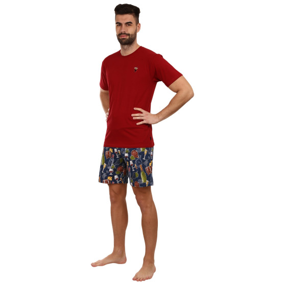 Pijama bărbați Cornette multicoloră (326/145)
