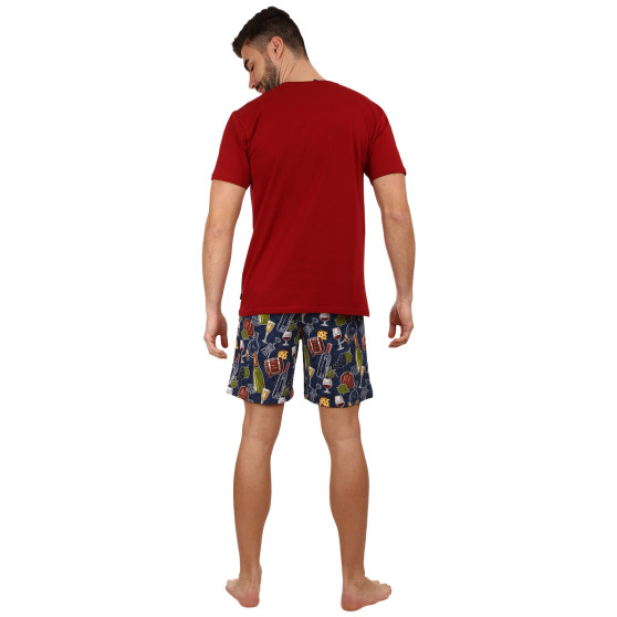 Pijama bărbați Cornette multicoloră (326/145)