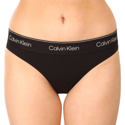 Slip damă brazilian Calvin Klein negri (QF7114E-UB1)