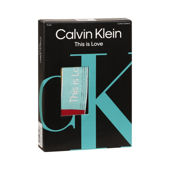 Boxeri pentru bărbați Calvin Klein supradimensionat negru (NB3520A-BTL)